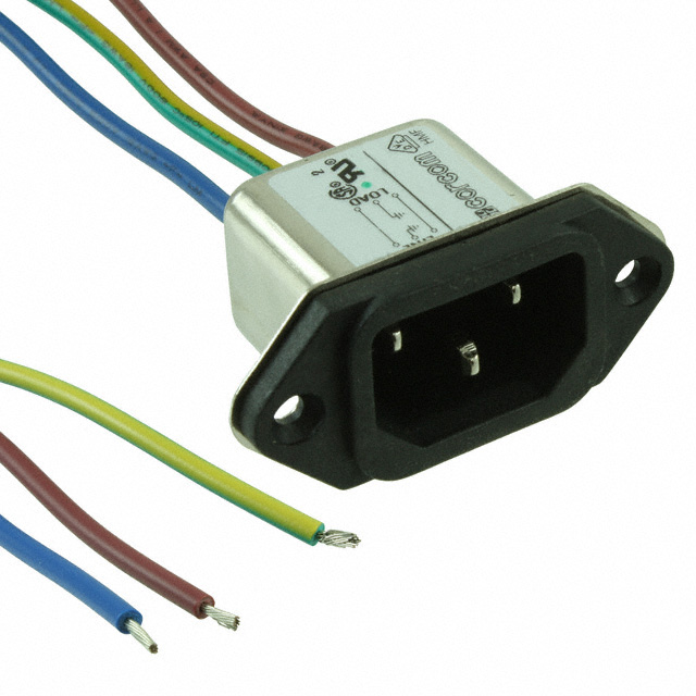 1-6609987-1 TE Connectivity Corcom Filters  Moduli di ingresso alimentazione (PEM)